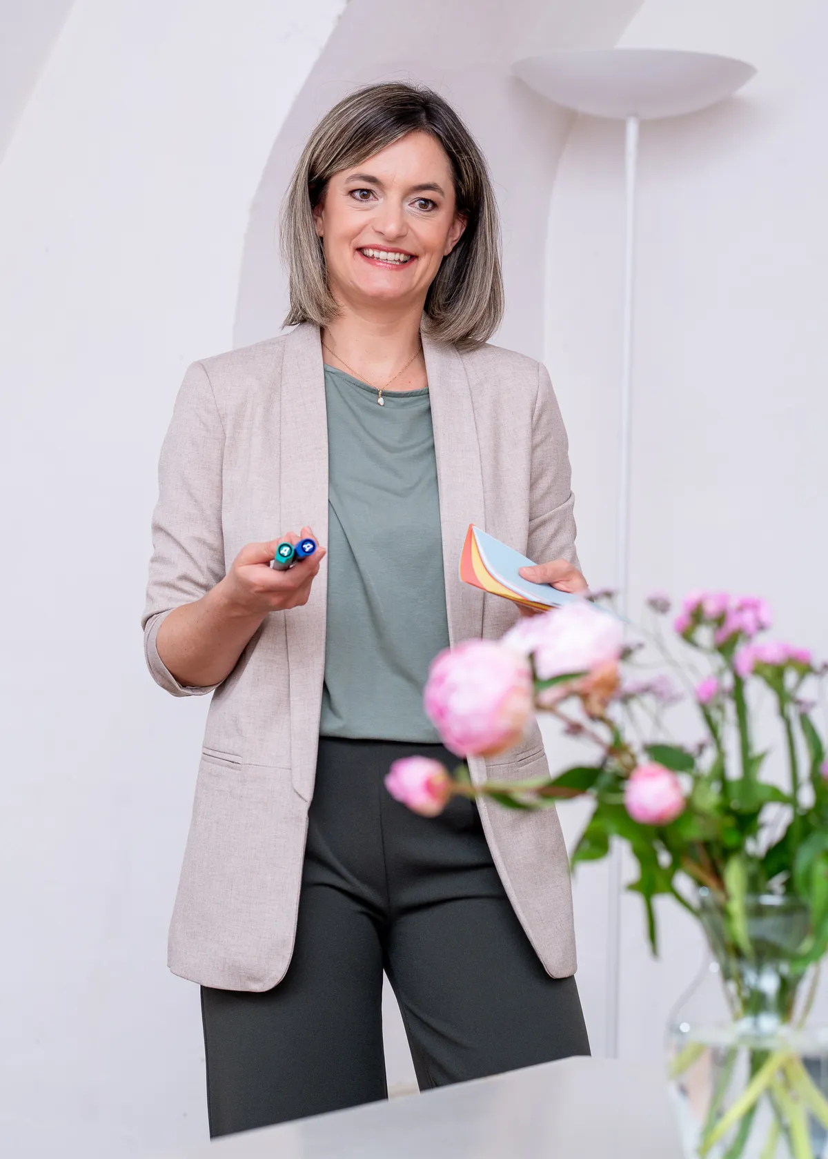 Christa Rameder bei einer Lehrveranstaltung