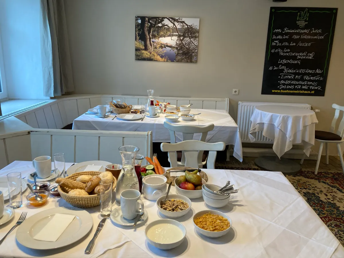 Regionales Frühstück